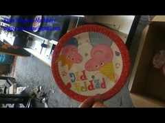 Máy làm đĩa giấy tốc độ cao kiểu cơ khí thiết kế mới, 50 đến 60 chiếc mỗi phút